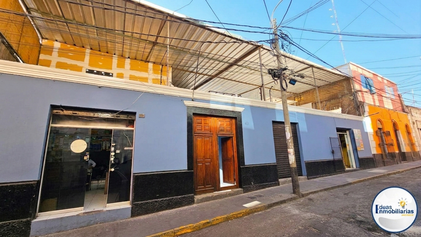 VENTA CASONA COMERCIAL EN CALLE NUEVA CERCADO AREQUIPA